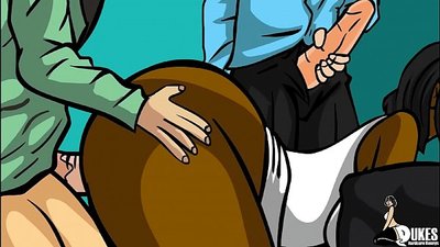 นักเรียนมีเซ็กส์กับครูผิวดำหลังเลิกเรียน